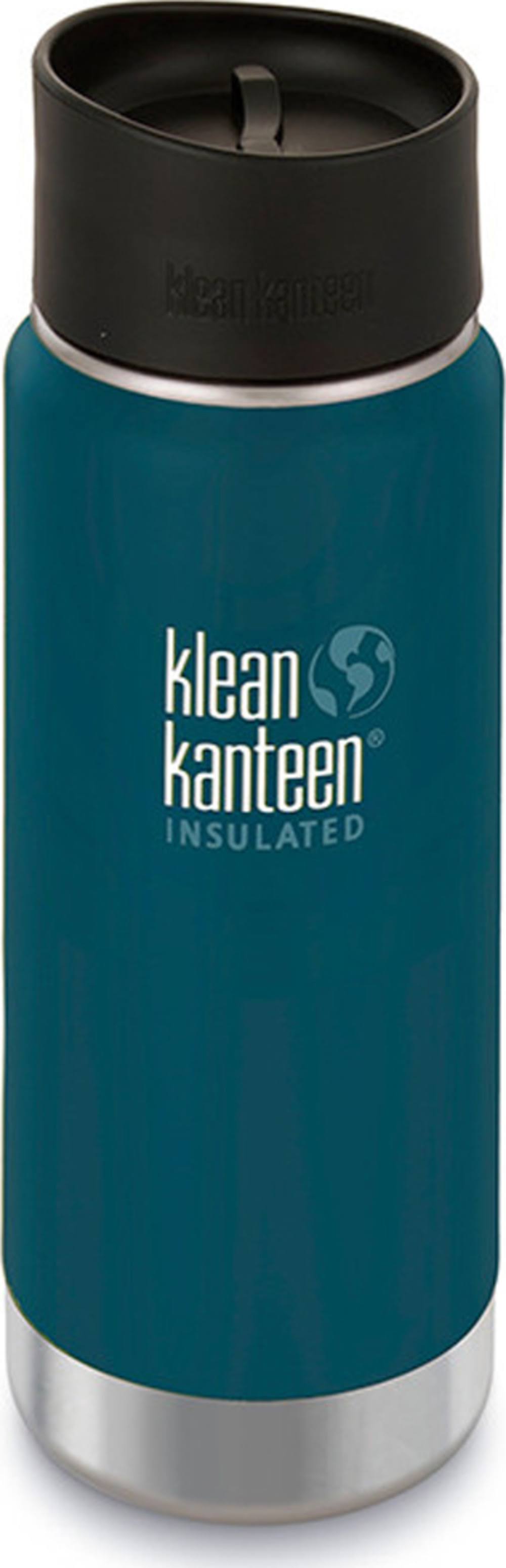 Klean Kanteen Mug, Wide, Neptune Blue, Cafe 2.0, 16 Ounce