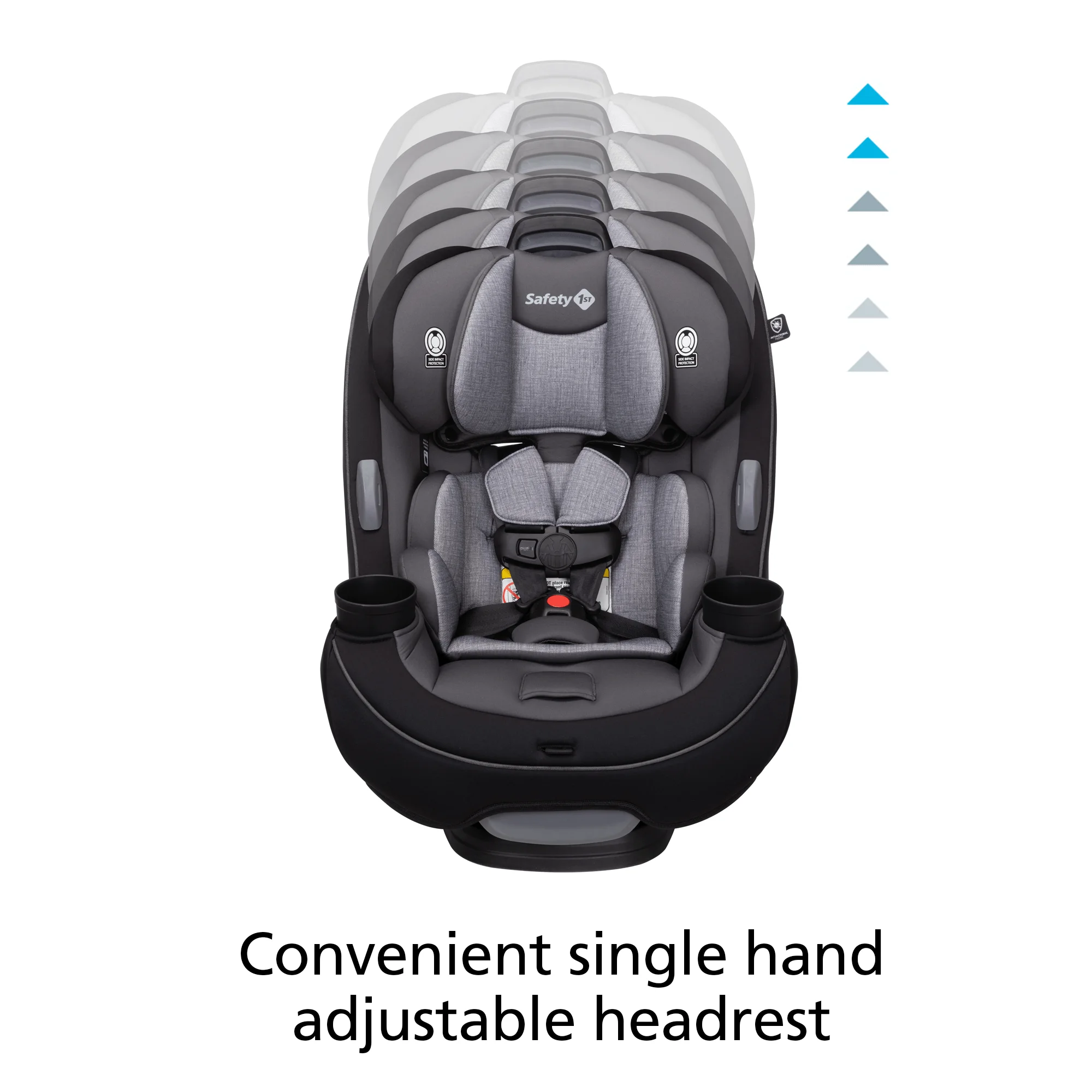 Safety 1st Grow and Go All in One Convertible Car Seat, Everest Pink