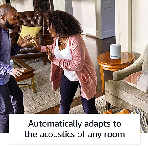 Like-New Amazon Echo Studio (newest model), Our best-sounding Alexa speaker, Perfect for living rooms, family rooms, and other large spaces, Charcoal