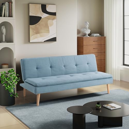 Lifestyle Solutions Tisdale Sofas, 60.7 x 68 x 39, Blue