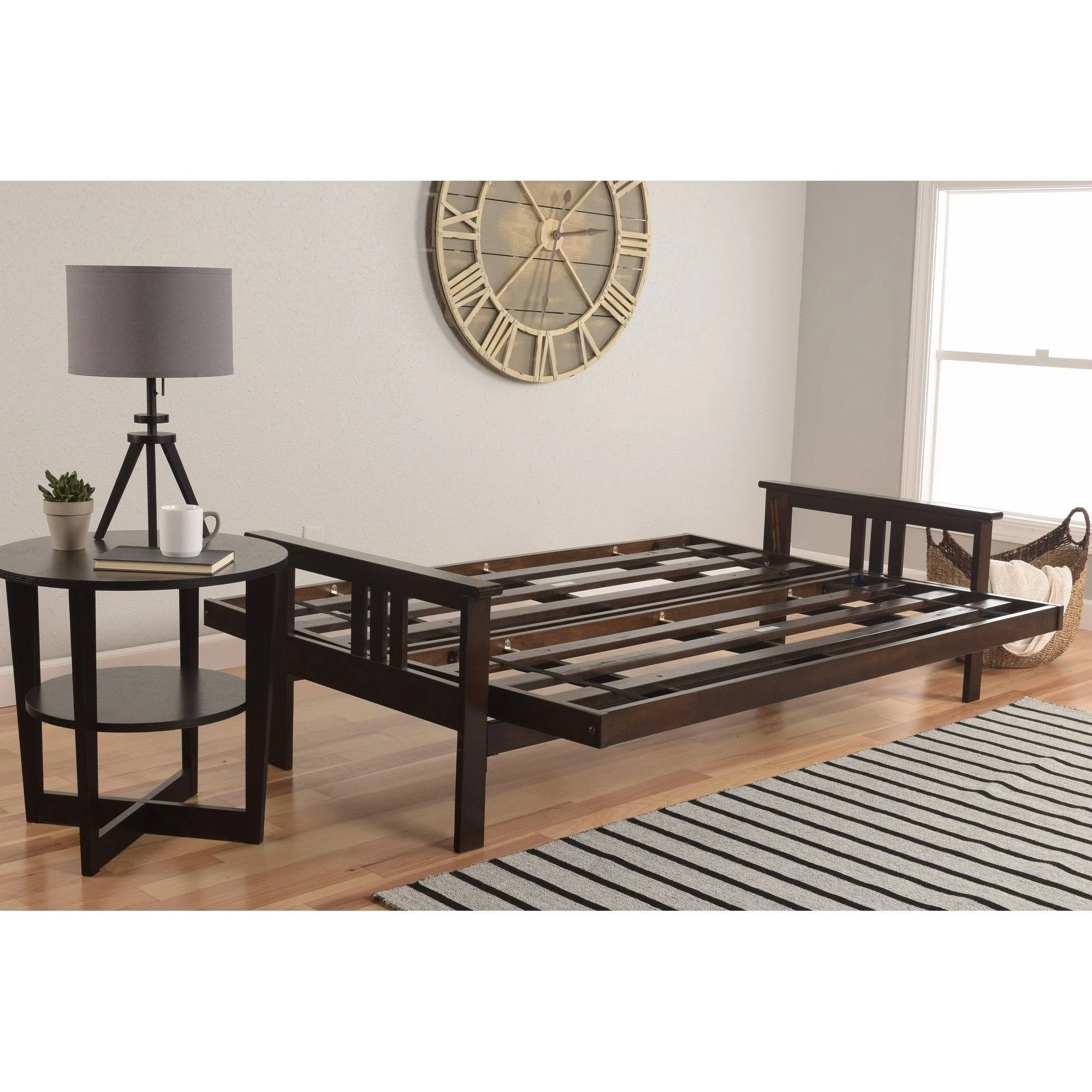 Somette Queen-size Wood Futon Frame - Espresso