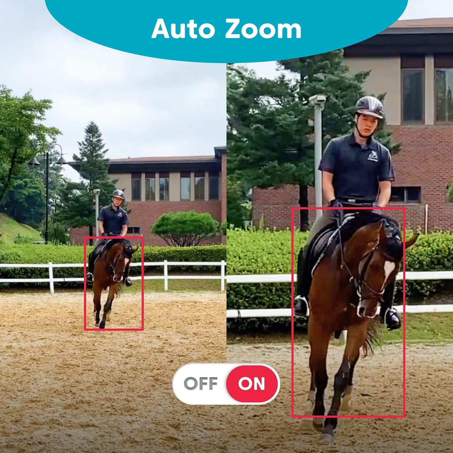 Pivo Pod Active (Pod Silver) with Remote - Fast Auto Tracking Phone Holder Powered by AI - 360 Rotation Camera Stand - Active Lifestyle Outdoors Sports & Horse Riding