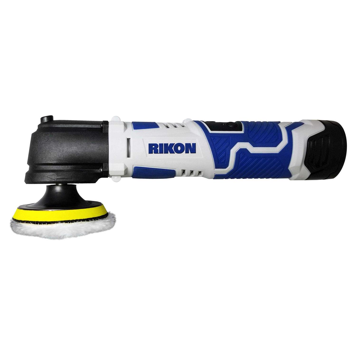 Rikon 31-200 12V Li Cordless Sander/Polisher with 2 Pad