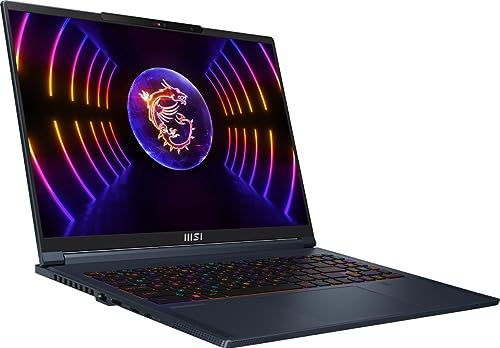 MSI Stealth 16 Studio A13VG-056US Star Blue Gaming Laptop, i7-13620H, 32GB, 1TB PCIe SSD, 16.0" IPS-Level Wide UXGA (1920x1200), GeForce RTX 4070, Windows 11 Home