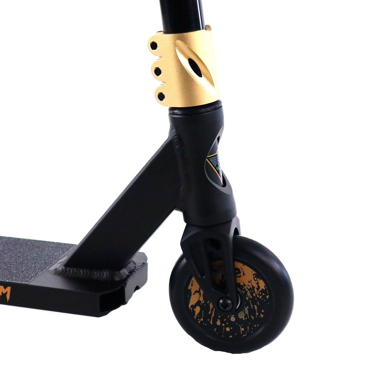 2021 Mayhem Phantom V2 Stunt Kick Scooter Black Gold