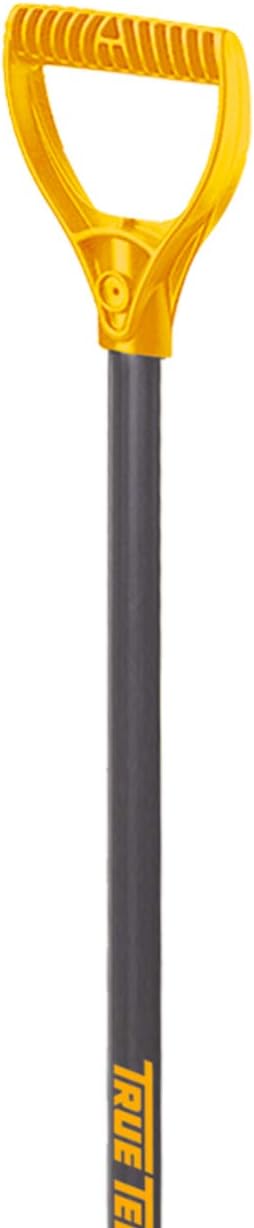 True Temper 1641000 Aluminum Snow Shovel D-Grip Steel Handle, 18 Inch Pack of 2
