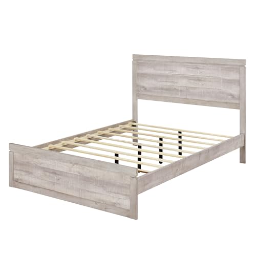 Farmhouse Style Captain Platform Bed with Trundle Beds, Twin Size Bookcase Captain Bed with Three Drawers, Solid Wood Storage Bookcase Beds with Wood Slats Support for Kids Teens (Rustic Brown * Twin)