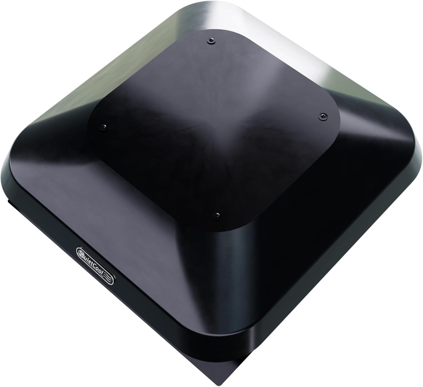 Quietcool AFR PRO-1.3 Roof Mount Attic Fan - 1266 CFM - Adjustable Thermostat - 20ft Power Cord - Plug-and-play - Two Speed