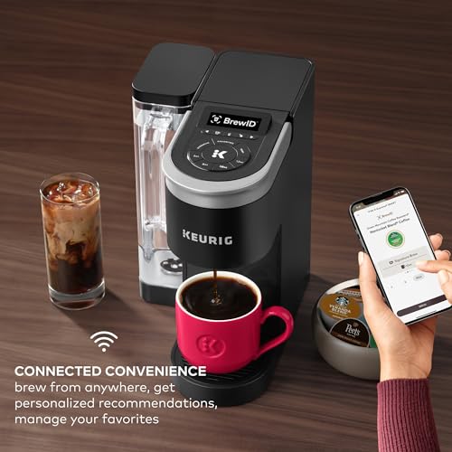 Keurig K-Supreme SMART Coffee Maker, MultiStream Technology, Brews 6-12oz Cup Sizes, Gray
