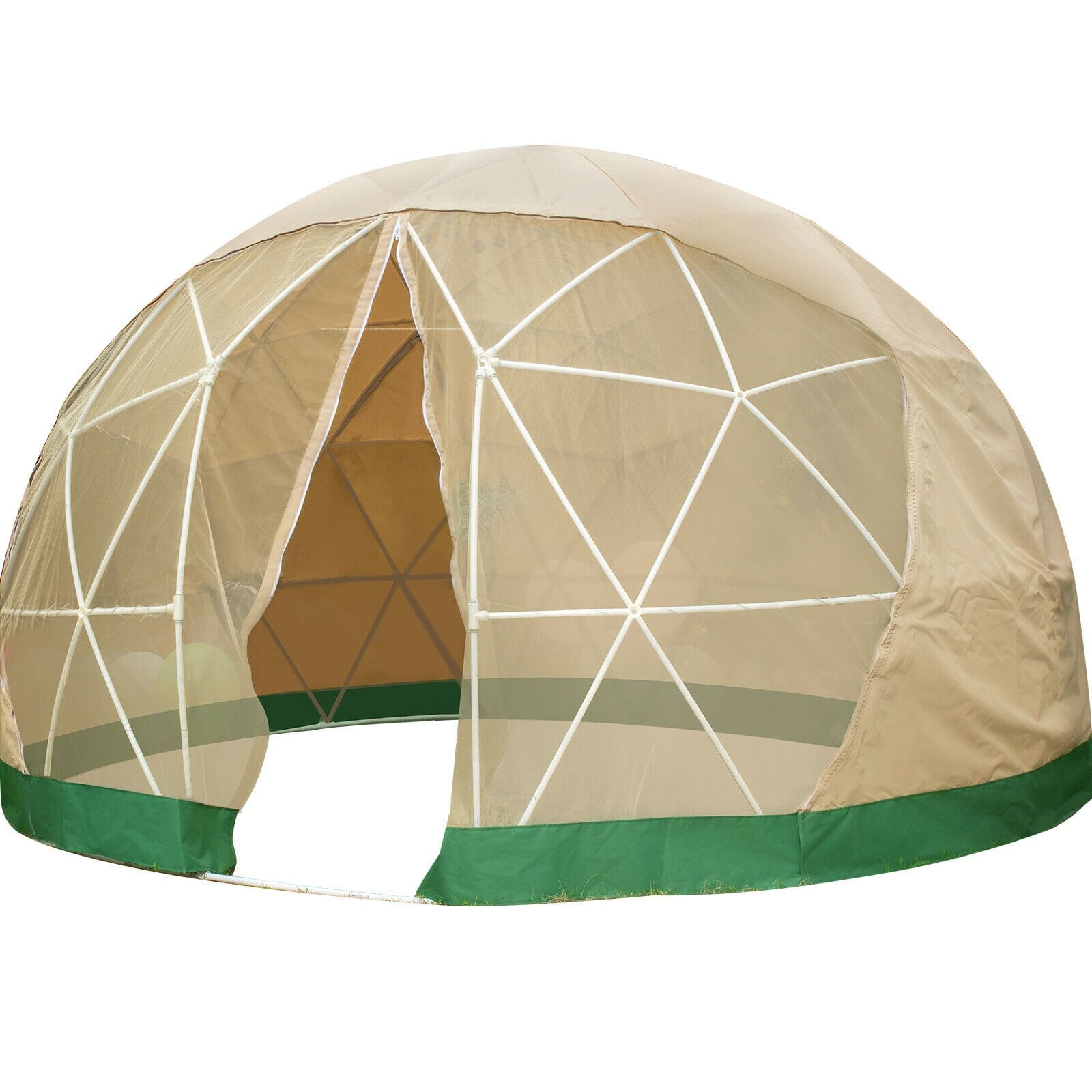 Geodesic Garden Igloo Dome Greenhouse 12 Ft