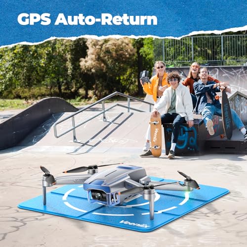 V11MINI SE Drones with Camera for Adults 4K UHD,Under 249g,70 Mins Flight Time,9842FT Long Range,Auto Return,Lightweight and Foldable Drone for Adults,Beginner,Upgraded Mini Drone with TOF GPS