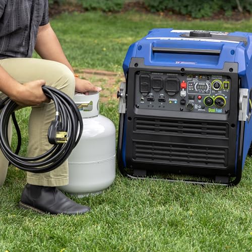 Westinghouse 11000 Peak Watt Tri-Fuel Portable Inverter Generator, Remote Start, Transfer Switch Ready, Gas/Propane/Natural Gas Powered, Low THD, Safe for Electronics, Parallel Capable, CO Sensor