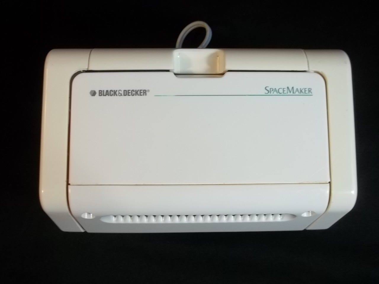 Black u0026 Decker Spacemaker Can Opener White EC600