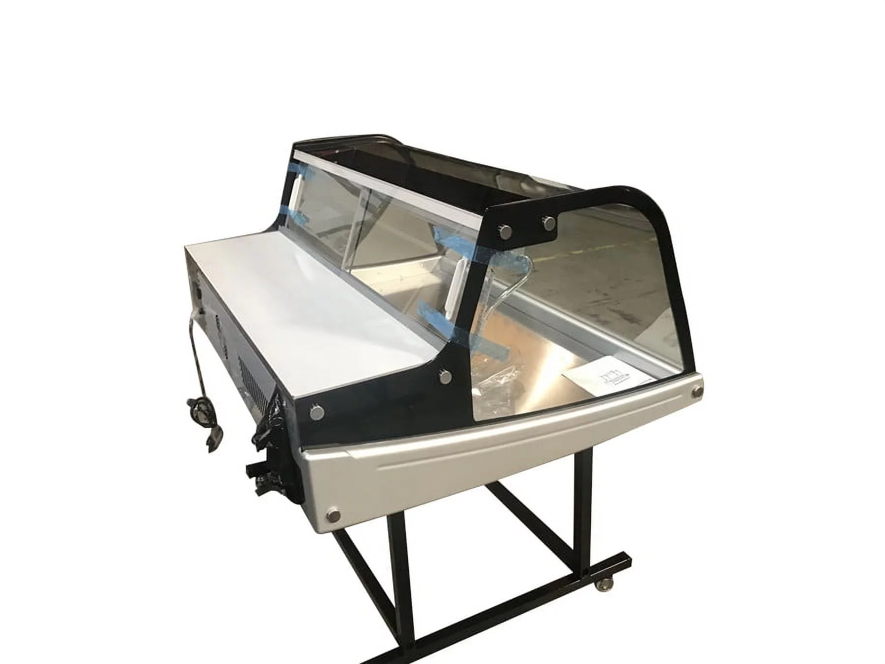 48" Showcase Refrigerator Cooler Bakery Deli Display Fridge on Wheels