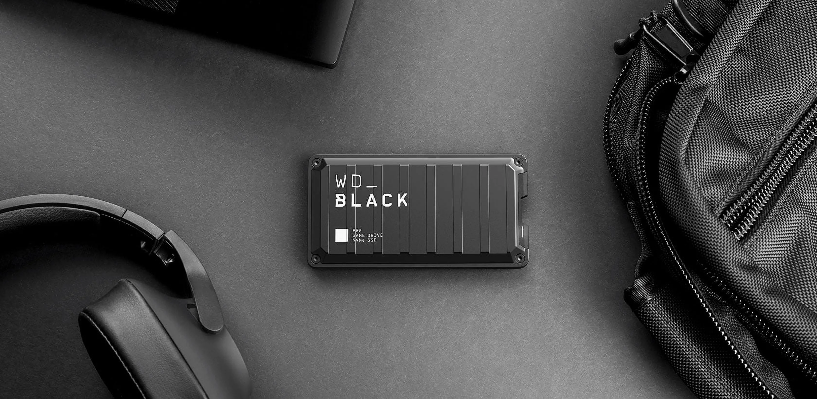 WD_BLACK 4TB P50 Game Drive SSD - Portable External Storage WDBA3S0040BBK-WESN