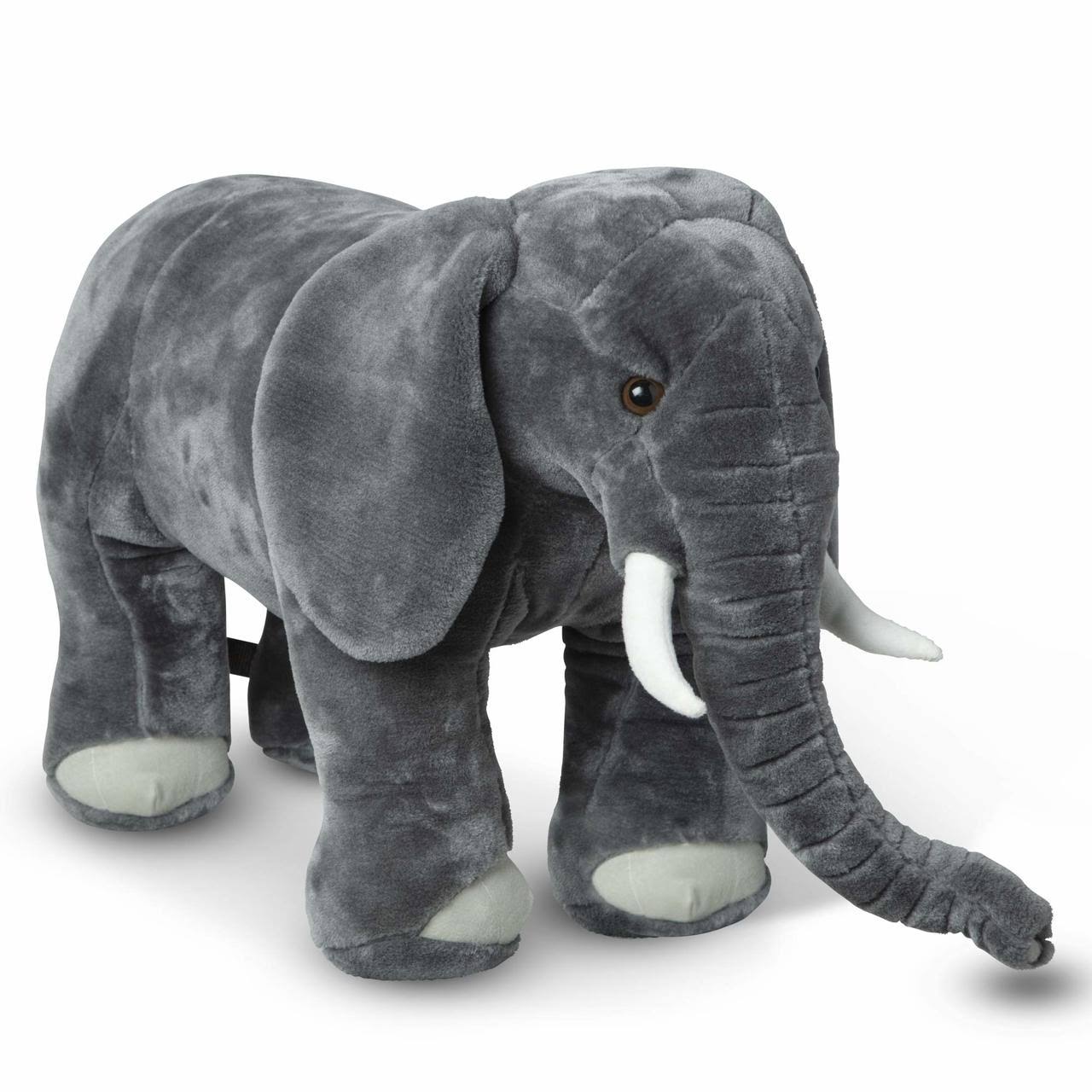 Melissa u0026 Doug Giant Elephant - Lifelike Stuffed Animal