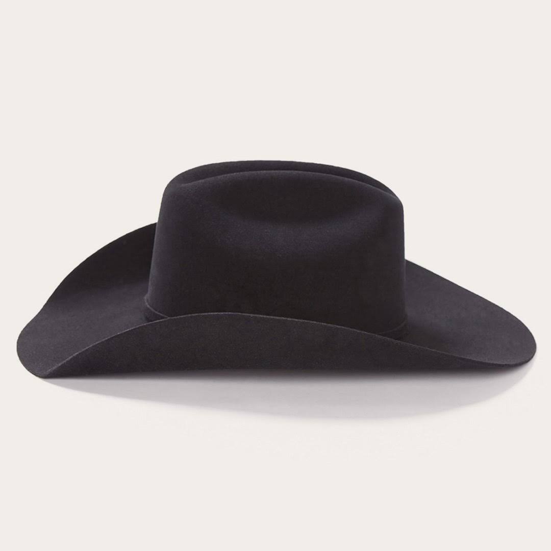Stetson 94 Corral 4X Buffalo Fur Hat - Black