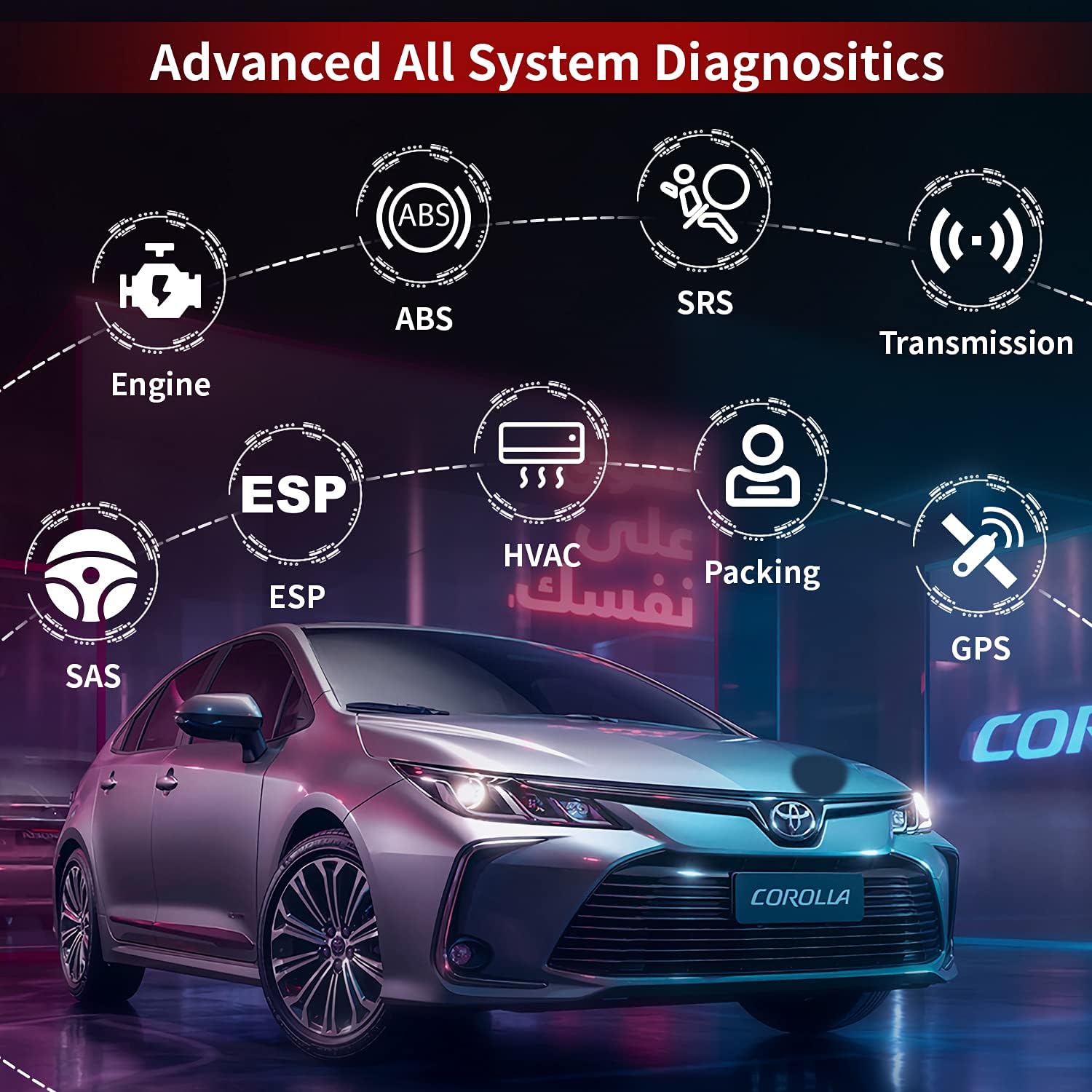 Innova 6200P All Systems OBD2 Scanner ABS SRS Transmission Code Reader with Battery Registration Oil Light Reset, Car Diagnostic Scan Tool with Battery Alternator Test/Smog Test/Live Data