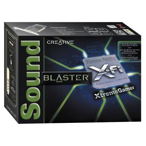 Creative Sound Blaster X-Fi Xtreme Gamer PCI Sound Card - 7.1 Channel