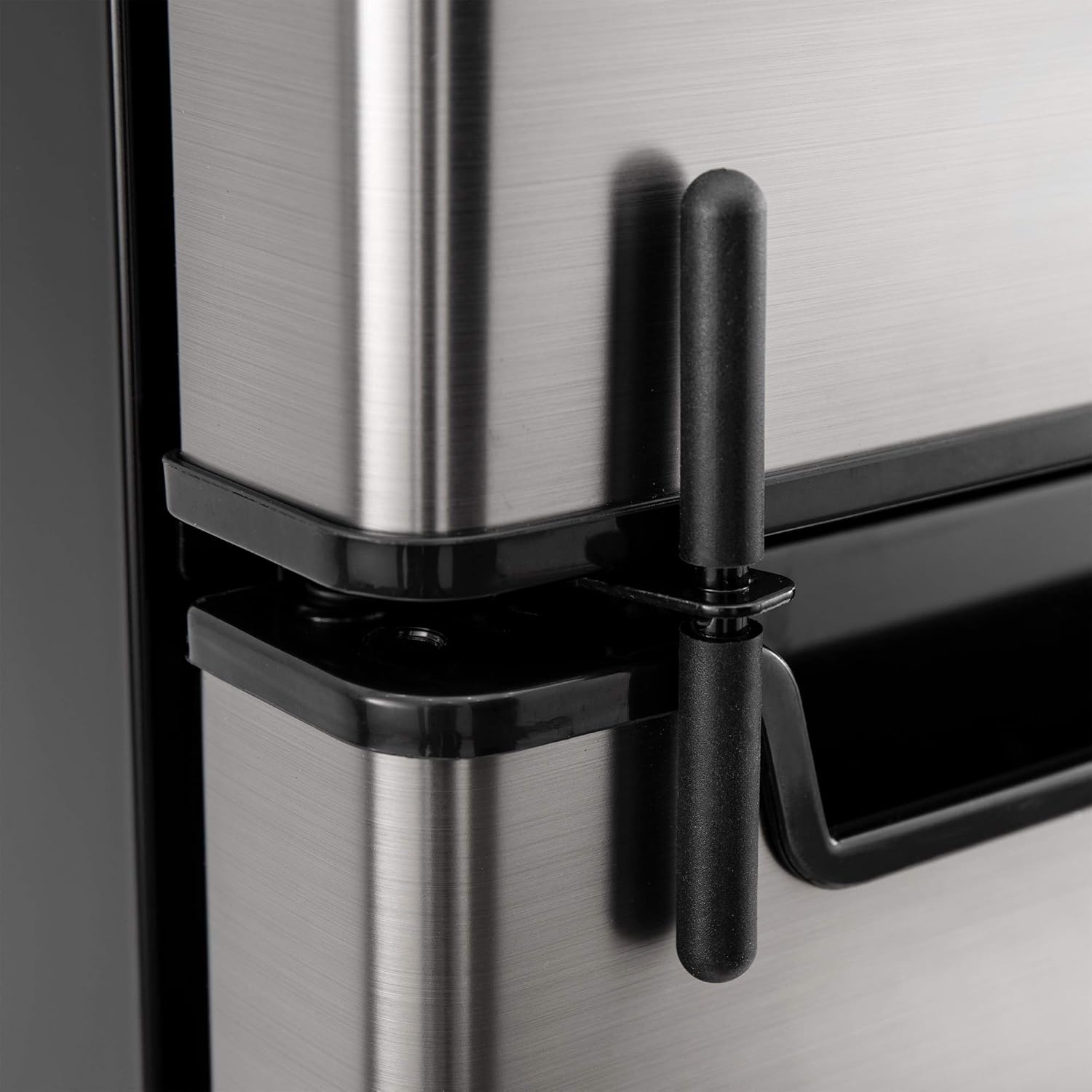 RecPro RV Refrigerator Stainless Steel | 7 Cubic Feet | 12-Volt | Camper Refrigerator | Low Wattage