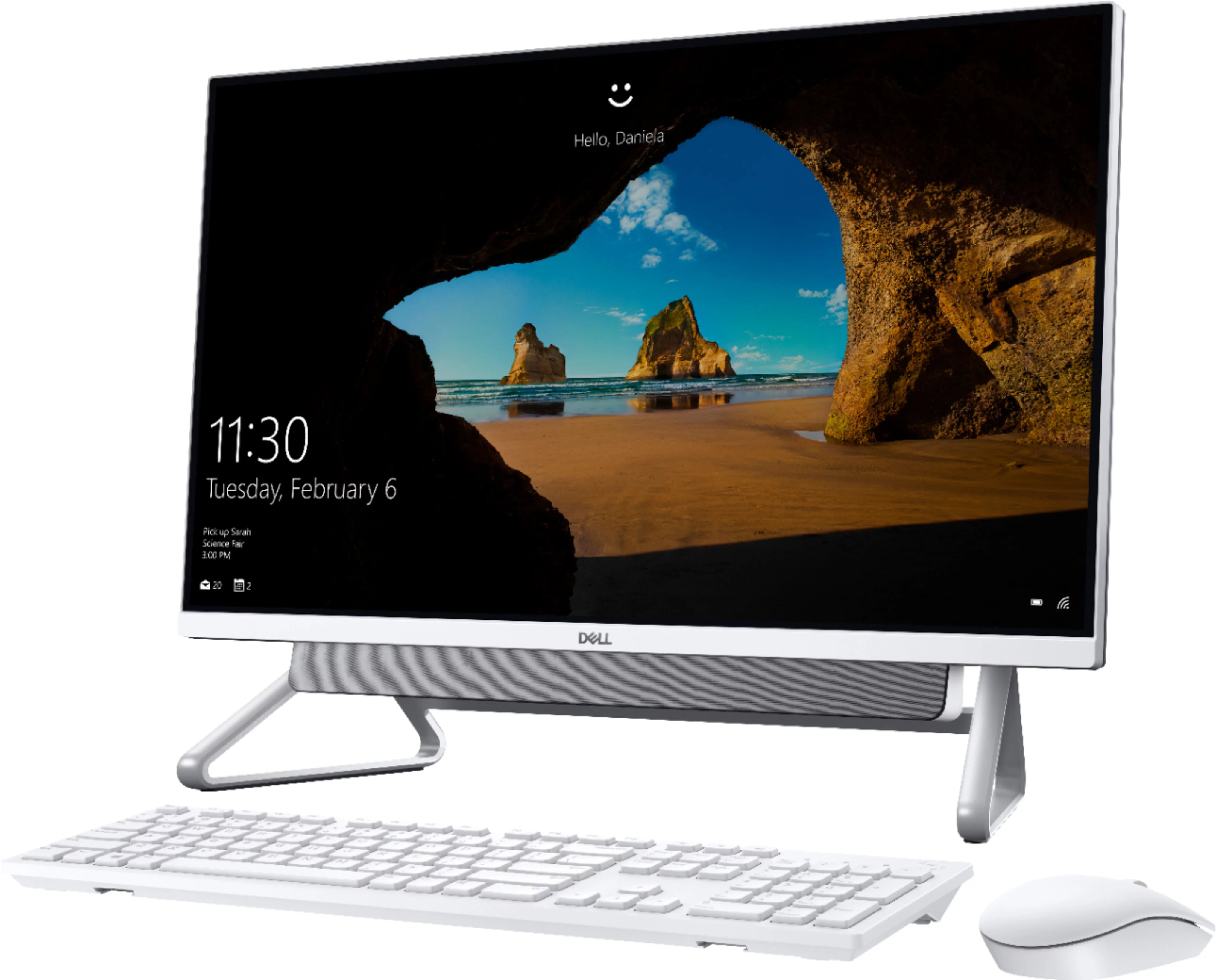 Dell Inspiron 27 7000 7700 All-In-One Desktop Computer 27" FHD Touchscreen 11th Gen Intel 4-Core i7-1165G7 16GB RAM 1TB SSD USB-C HDMI WiFi6 MaxxAudio Pop-up Webcam Win10