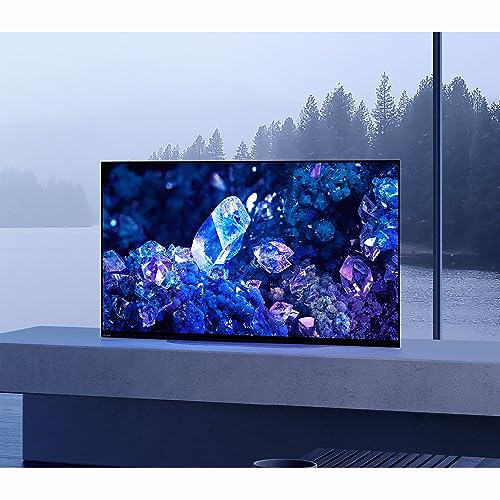 Sony XR42A90K Bravia XR A90K 42" 4K HDR OLED Smart TV Bundle with Monster TV Full Motion Wall Mount for 32"-70" with 6 Piece Sound Reactive Lighting Kit
