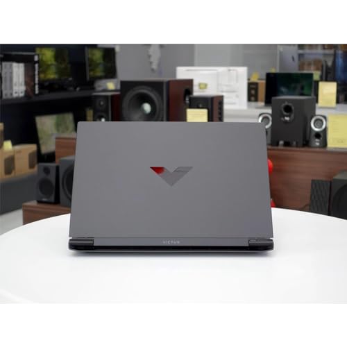 HP Victus 15 Gaming Laptop, 15.6" FHD 144Hz Screen, AMD Ryzen 5 7535HS, 16GB DDR5 RAM, 1TB PCIe M.2 SSD, NVIDIA GeForce RTX 2050, HDMI, Webcam, Backlit KB, Wi-Fi 6, Windows 11 Home