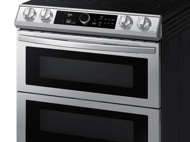 Samsung NE63T8751SS 6.3 Cu. Ft. Flex Duo Stainless Front Control Slide-In Electric Range