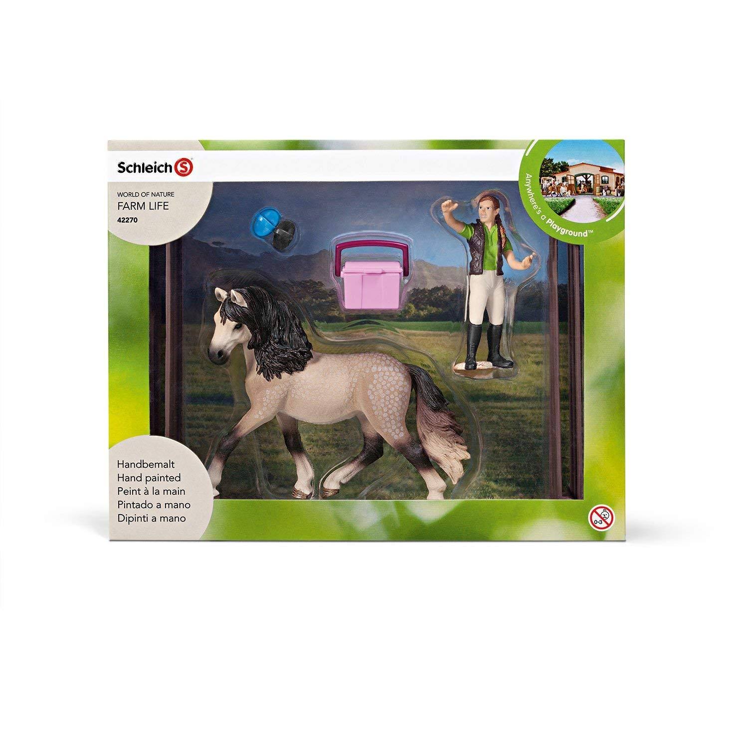 Schleich North America Andalusian Horse Care Set