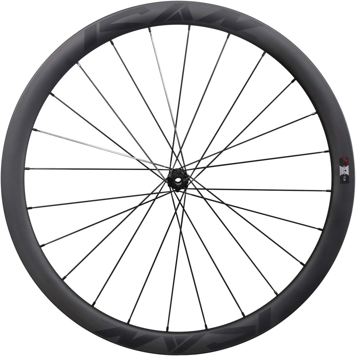ICAN Carbon Road Bike Disc Wheelset BD40 50 55 mm Clincher Tubeless Ready 25mm Center Lock Thru Axle 12×100/12×142mm