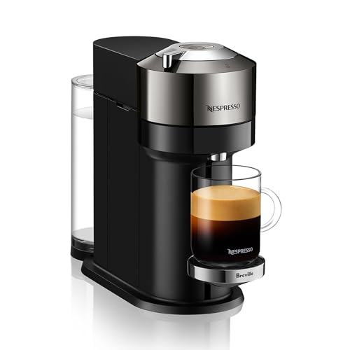 Nespresso Vertuo Next Coffee and Espresso Machine by Breville,1.1 liters, Dark Chrome