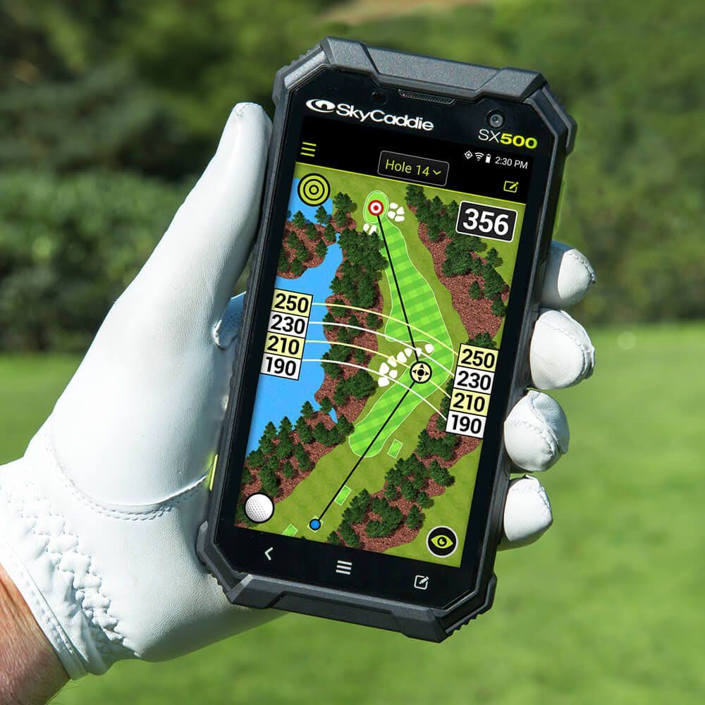 SkyCaddie SX500 Handheld GPS, Black