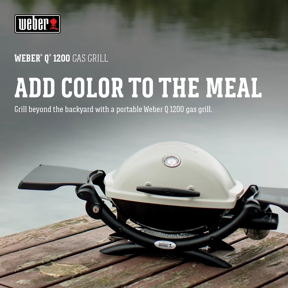 Weber Q-1200 Portable Gas Grill
