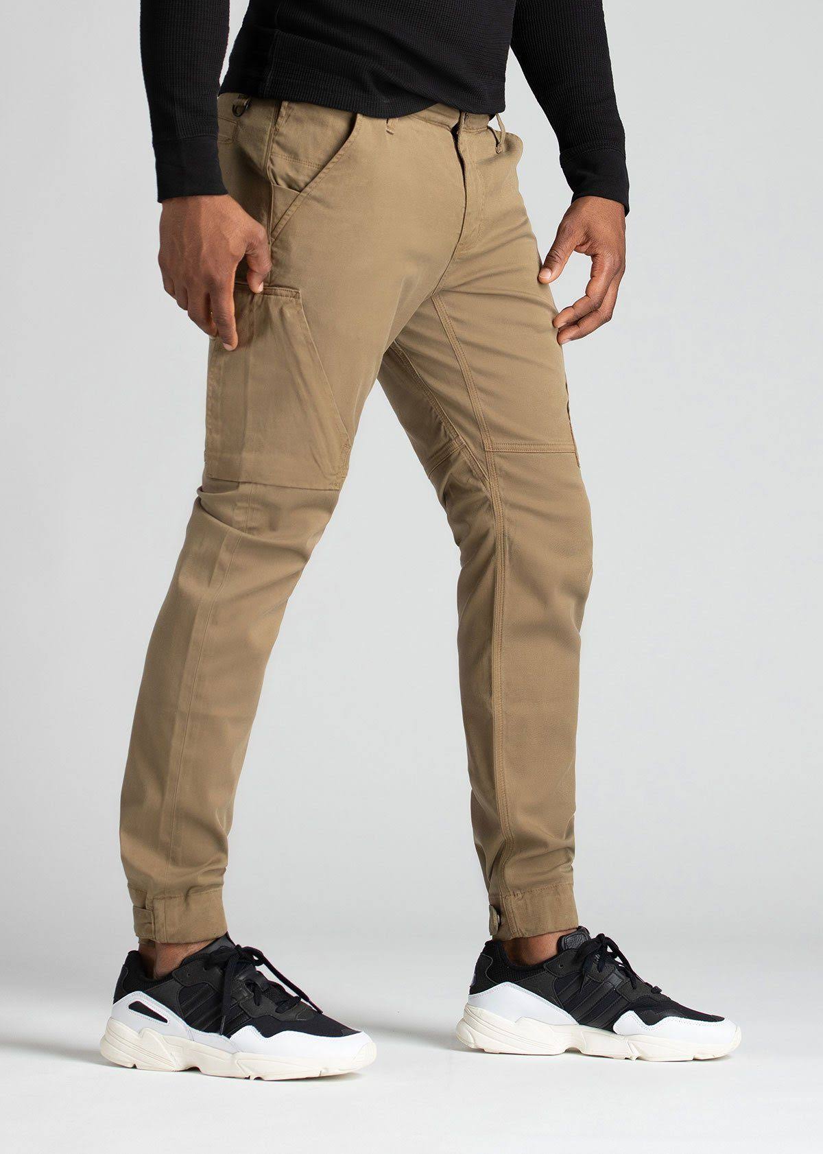 DUER Men&s Live Free Adventure Pant Khaki - Size 38 / 30 | Hawkeye
