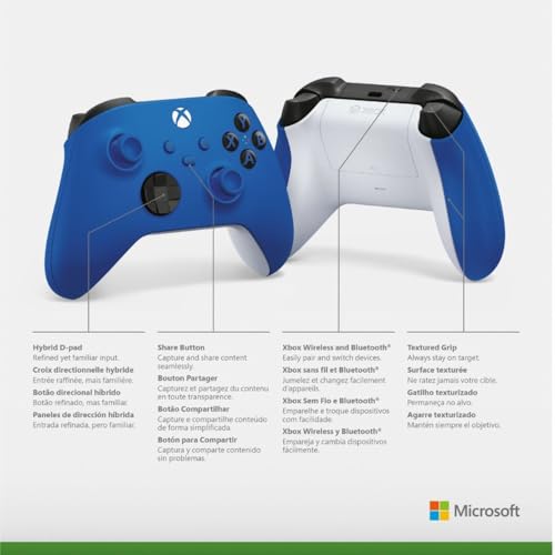 Microsoft QAU-00157 Xbox Wireless Gaming Dual Controller Bundle (Ghost Cipher Special Edition) for Xbox Series X|S, Xbox One, Windows PC, Android and iOS