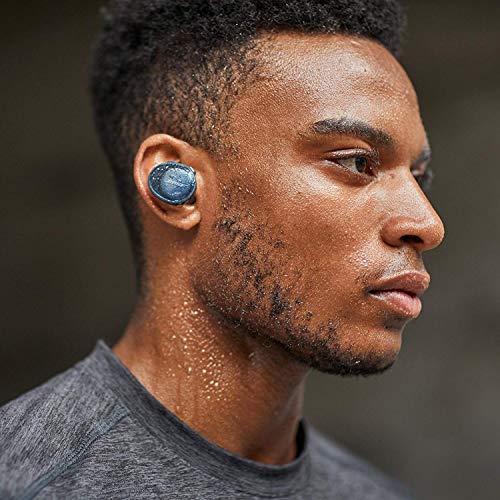 Bose SoundSport Free, True Wireless Earbuds, (Sweatproof Bluetooth Headphones for Workouts and Sports), Ultraviolet with Midnight Blue (Renewed)