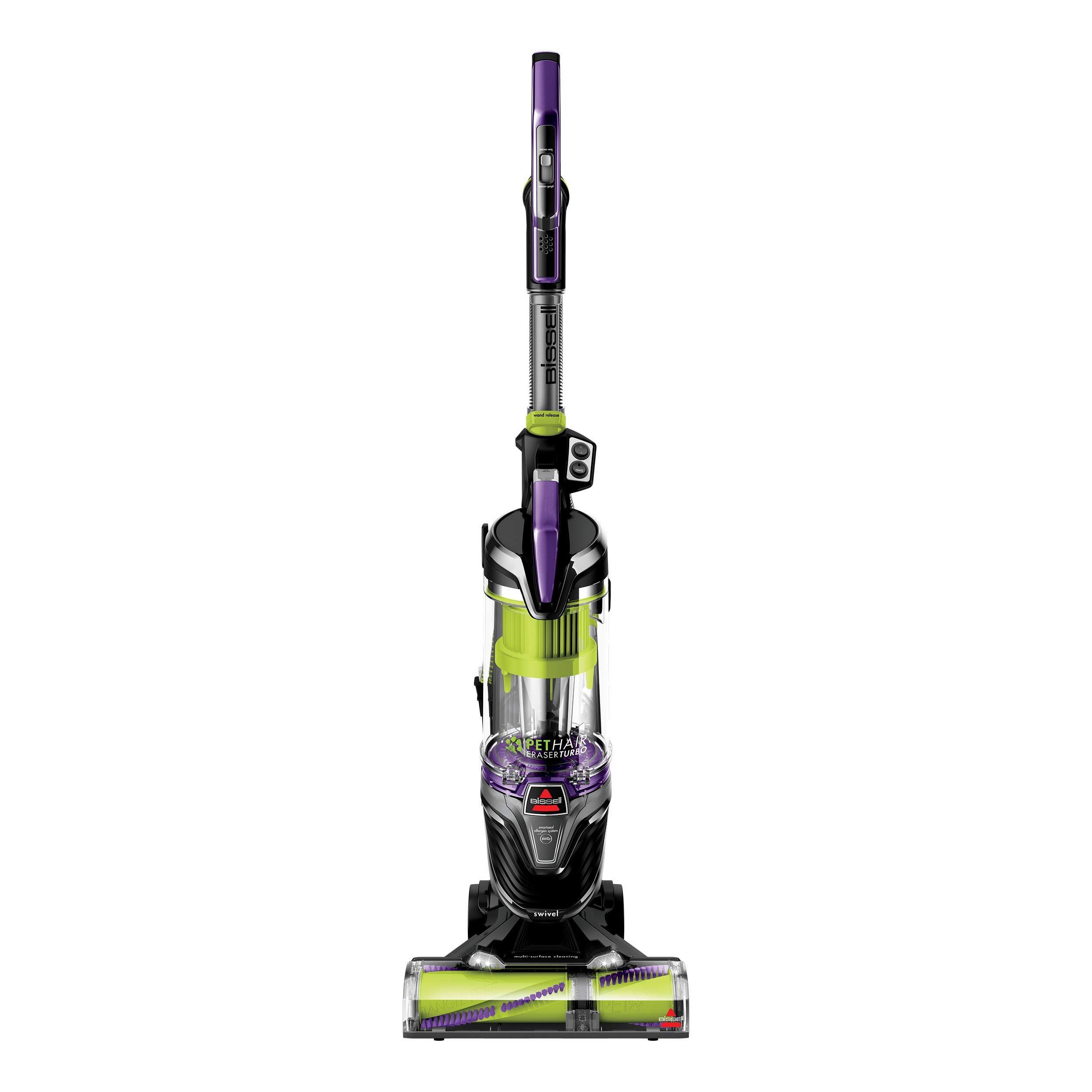 Bissell Pet Hair Eraser Turbo Plus 24619 Upright Vacuum Cleaner Purple