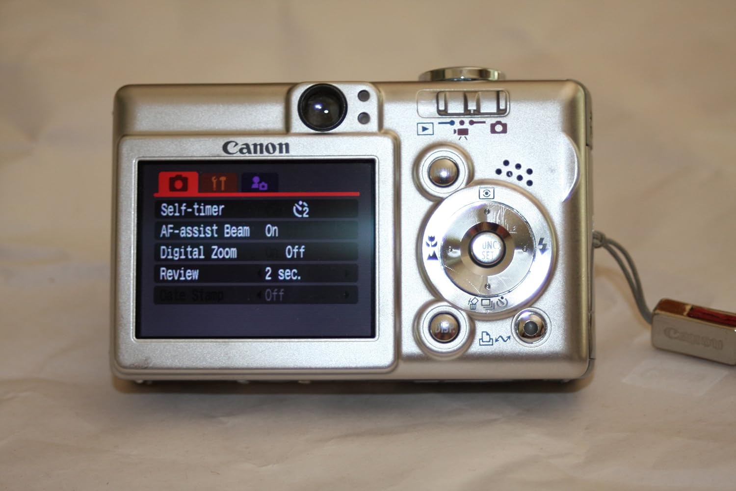 Canon Powershot SD300 4MP Digital Elph Camera with 3x Optical Zoom