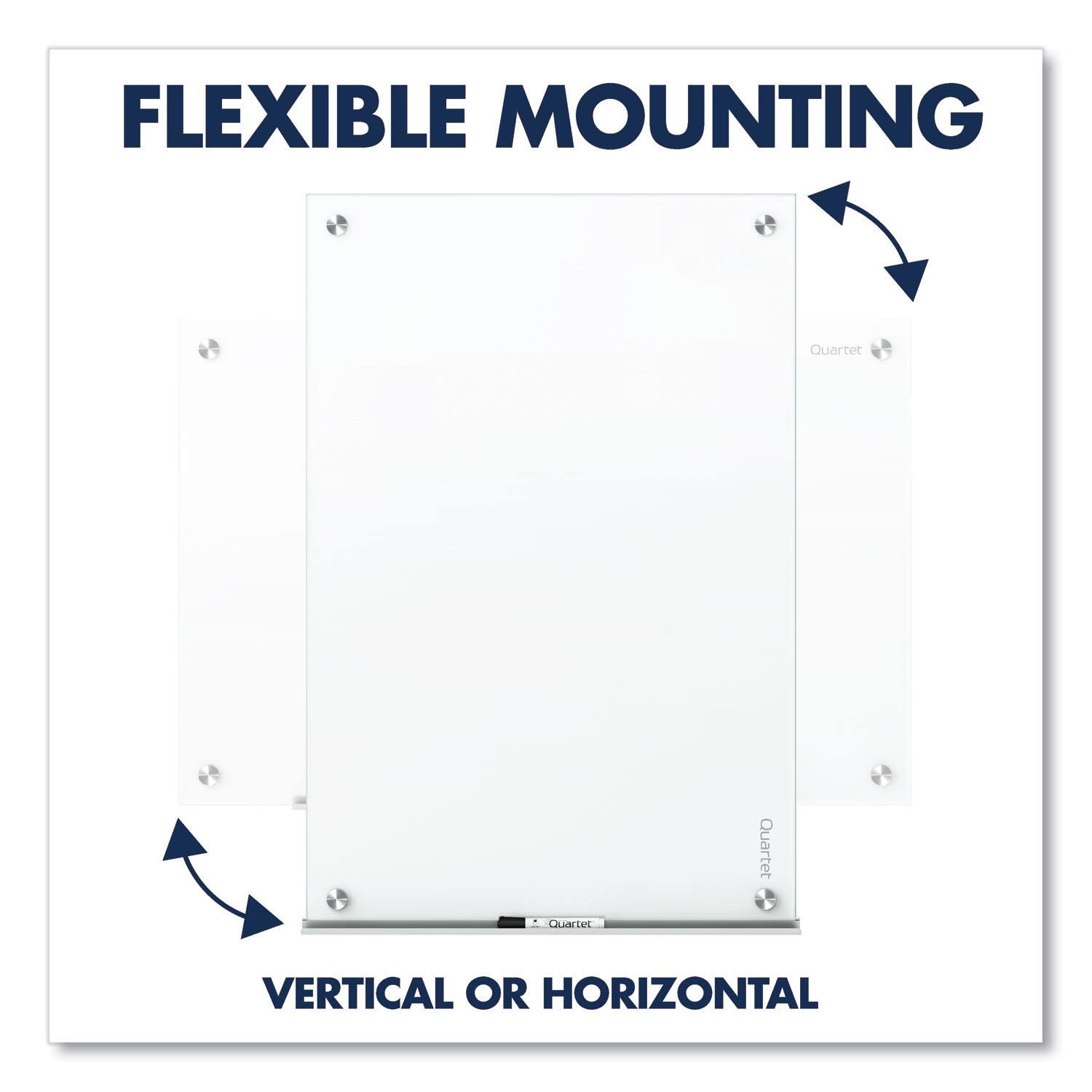 Quartet Brilliance Glass Magnetic Dry-Erase Board