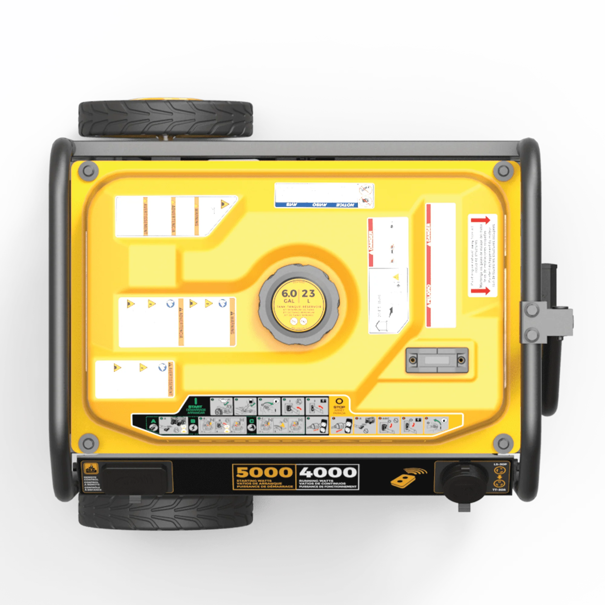 FIRMAN P04001 5000/4000 Watt Remote Start Gas cETL & CARB Certified Portable Generator