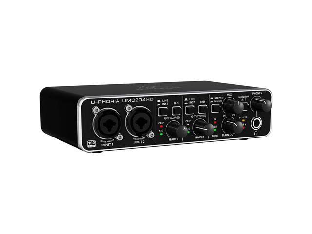 Behringer U-Phoria UMC204HD Audio Interface