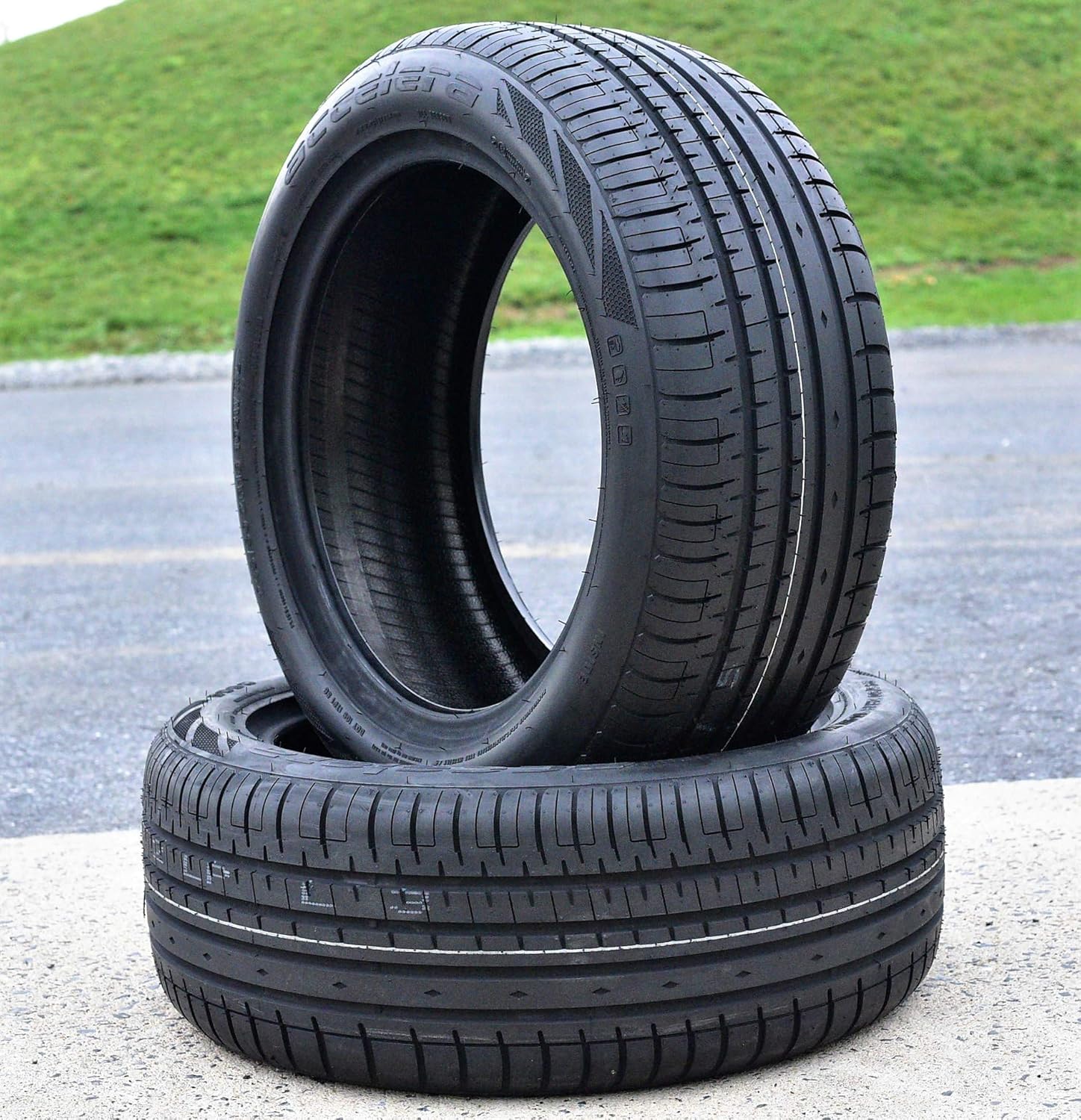 Accelera Phi-R All-Season High Performance Radial Tire-205/50R15 205/50ZR15 89W Load Range XL 4-Ply