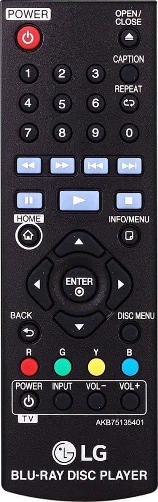 LG BP175 Region Free Blu-ray Player, Multi Region 110-240 Volts, 6FT HDMI Cable & Dynastar Plug Adapter Bundle Package