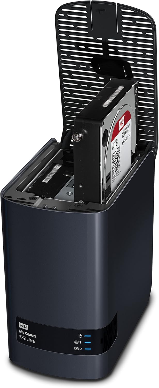 WD 16TB My Cloud EX2 Ultra Network Attached Storage - NAS - WDBVBZ0160JCH-NESN