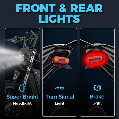 50MPH 6000W / 40MPH 3000W Electric Dirt Bike for Adults, 60V 25Ah Removable Battery Electric Motorcycle Up to 50miles, 24.5" MTB Tires (Rim 19'') E Moto, All Terrain E Bike Full Suspension