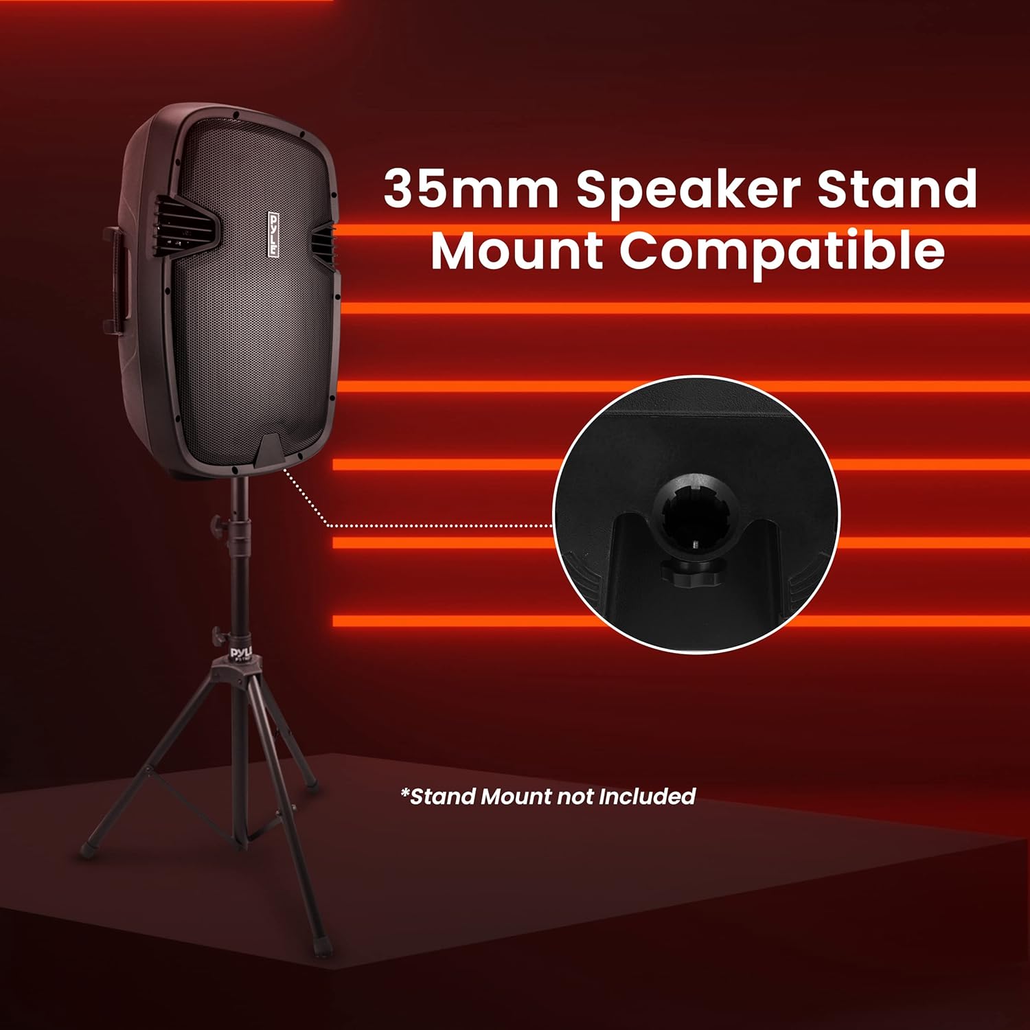 Pyle 1600 Watt, 15" Bluetooth PA Speaker-Indoor/Outdoor Portable Sound System with (2) UHF Wireless Microphones Rechargeable Battery, Audio Recording, USB/SD Readers, FM Radio (PPHP1535WMU),Black