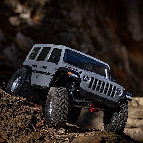Axial 1/10 SCX10 III Jeep JLU Wrangler with Portals RTR, Orange, AXI03003T2