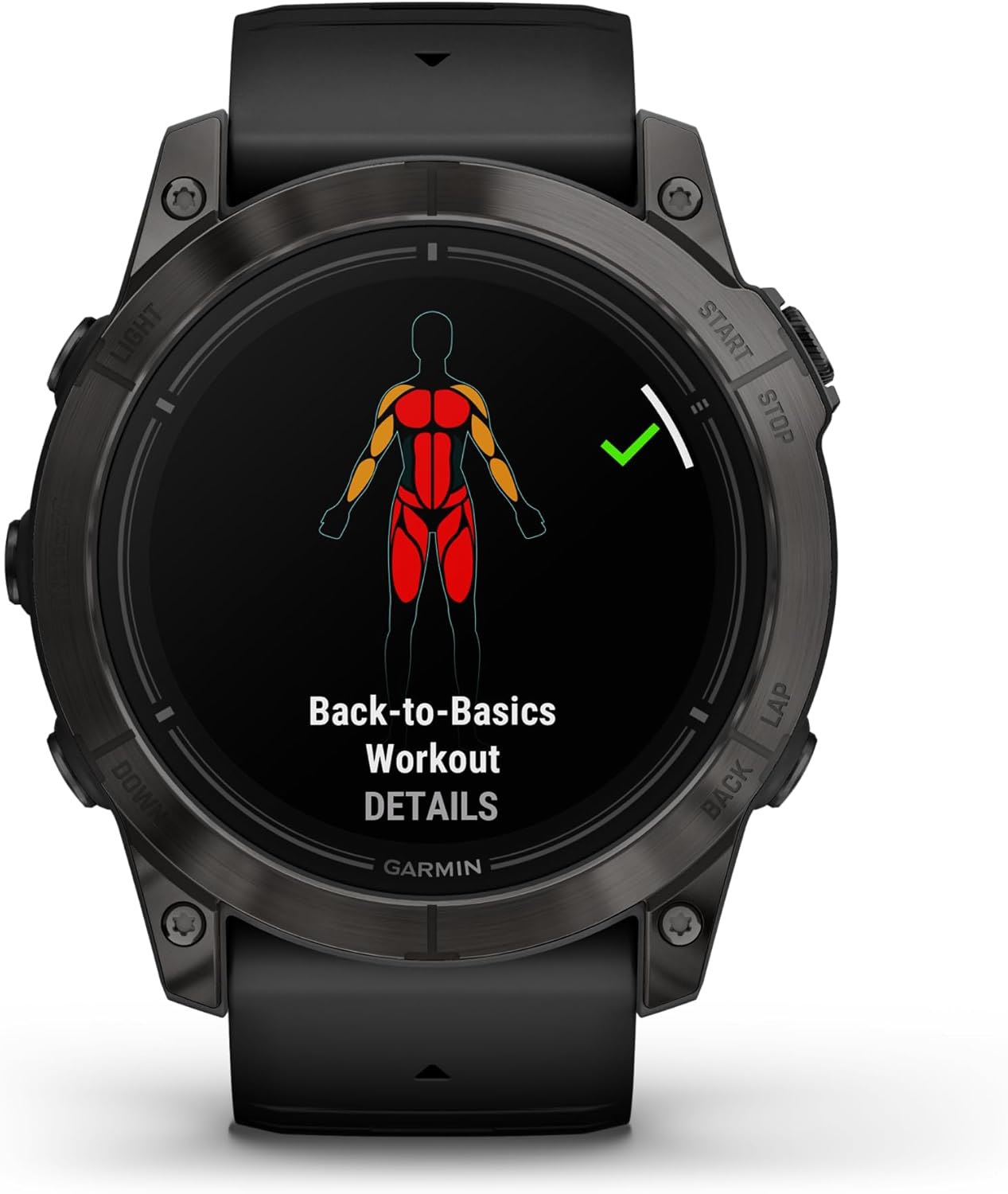 Epix Pro Gen 2 Sapphire Titanium 51 mm Watch, AMOLED Display, Up to 31 Days Battery Life, Multisport & Outdoor GPS Smartwatch Bundle, Compatible with Garmin