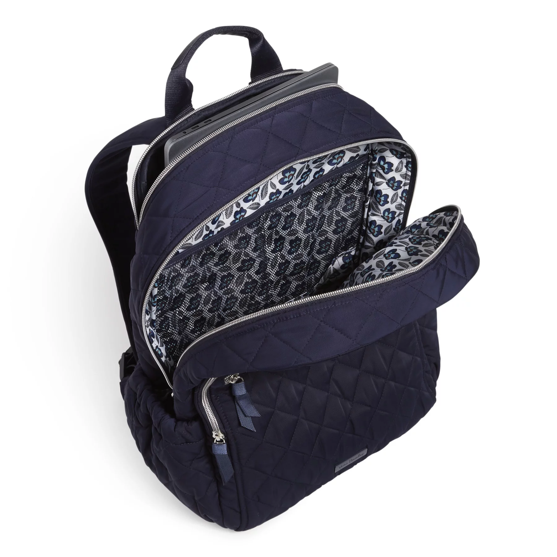 Vera Bradley Women's Performance Twill Campus Backpack Classic Navy