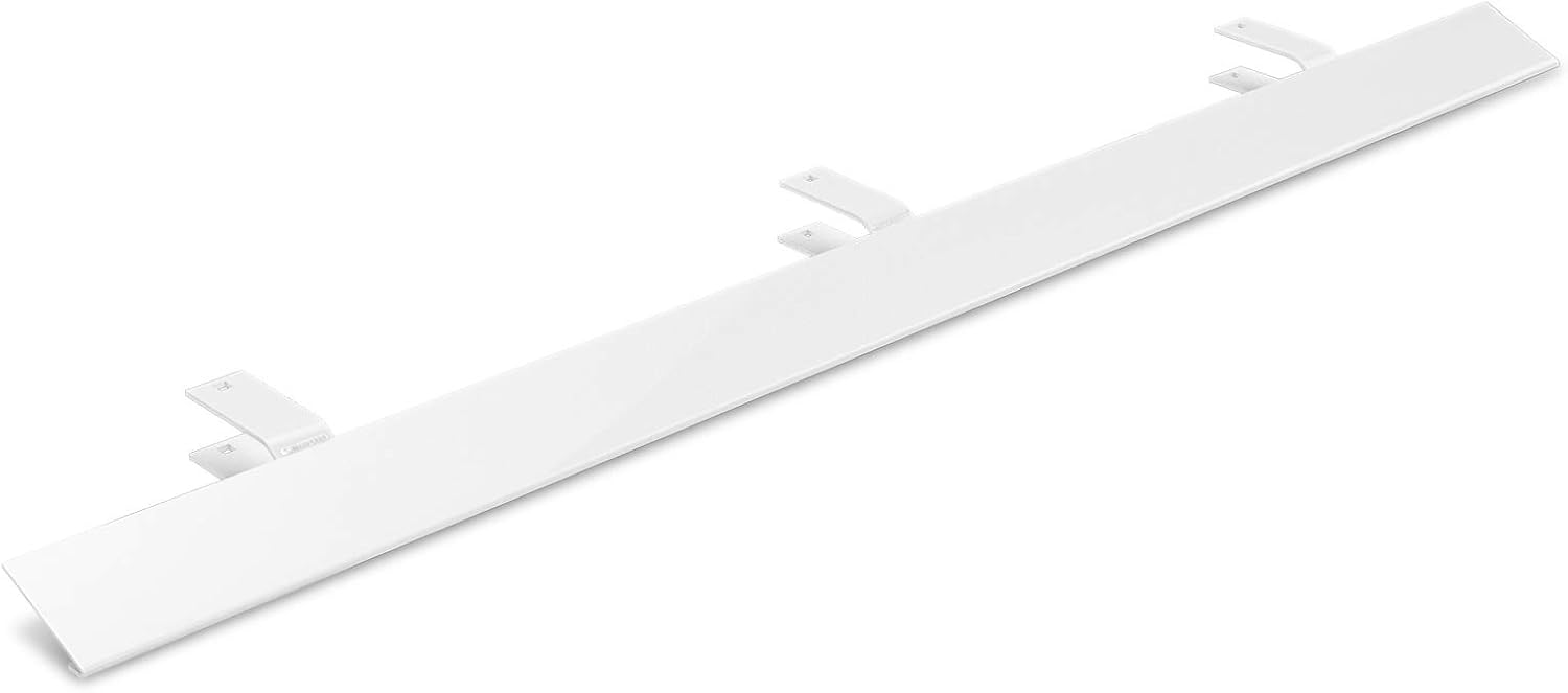AA-Racks Aluminum 69" Ladder Rack Wind Deflector,Van Rack Accessory for Model AX302 Series White